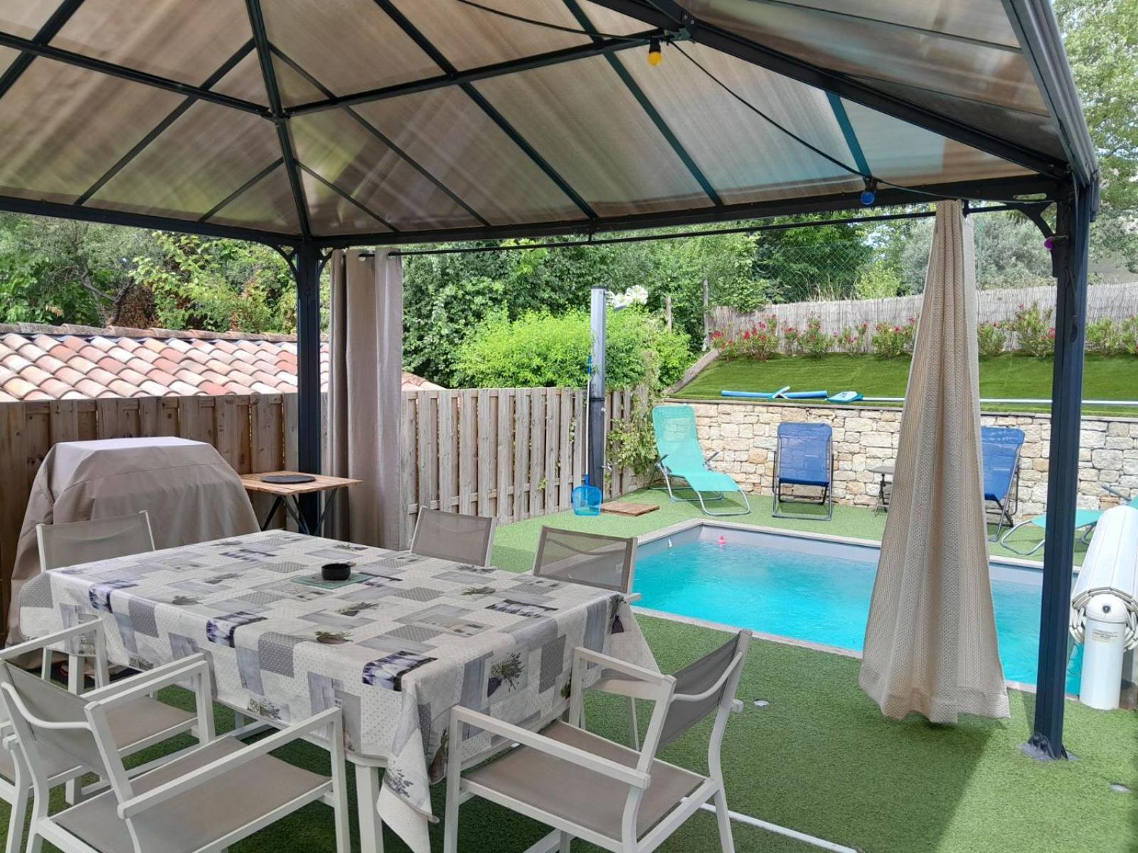Villa Au Pied Du Ventoux Mormoiron Екстер'єр фото